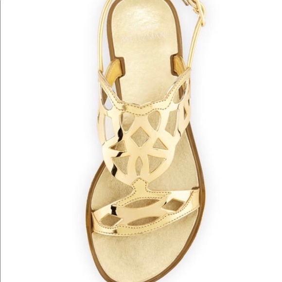 Gold sandals - Picture 2 of 2